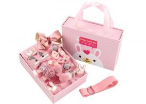 China Japan Korea new kids baby girls hair accessories 18 sets gift box cute little princess baby hairpin baby hairban factory