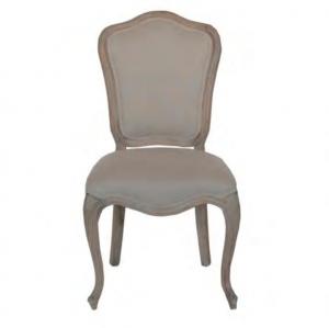 China French style linen fabric upholstered vintage wedding chairs and event chair supplies for sale factory