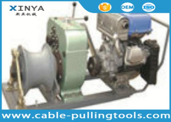 China 3 Ton Belt-driven Yamaha Gasoline Power Winch for Pulling and Lifting factory