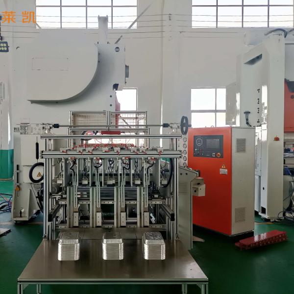 Customized Silver Foil Container Machine With 1100*900MM Working Plate