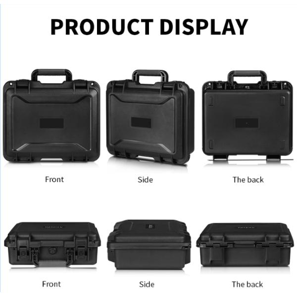 Custom Tool Box with High-Density Sponge and Customized Lining for Military Industry Use