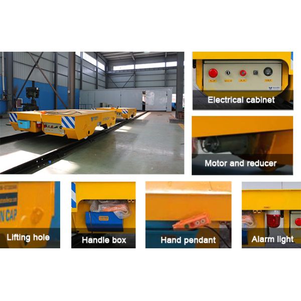 220 Ton Aluminum Industry Automated Guided Vehicle With Dumping Function