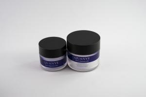 China Screw Caps Empty Cream Jars / Labeling Surface Cosmetic Plastic Jars on sale