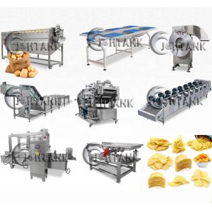 China Small Scale Potato Chips Making Machine factory