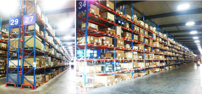 Single Depth Heavy Duty Pallet Rack Selective Pallet Rack Beam Racking