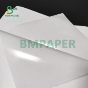 China 80gsm Semi Glossy Adhesive Sticker Paper , Self Adhesive Thermal Paper For Medicine Label factory