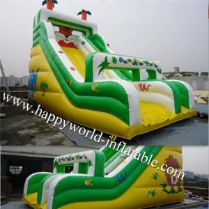 China inflatable tiger slide , inflatable animal  slide , inflatable dry slide ,inflatable slide factory