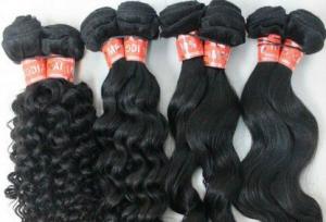 China 30 Inch Virgin Cambodian Hair / Virgin Curly Hair Extensions Long Hair factory
