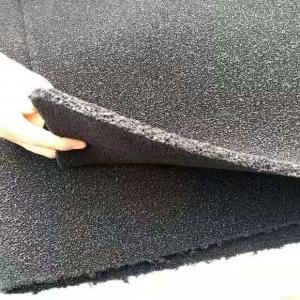 China 15-150cm Width Cross Lapping Nonwoven Fabric with Charcoal Carbon Fiber in GAOXIN factory