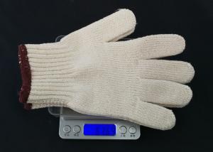 China High Durability Hand Protection Gloves , White Cotton Inspection Gloves Breathable on sale