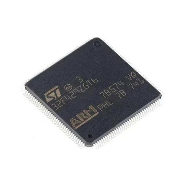 China MCU 32 Bit STM32 IC ARM Cortex M4 RISC 1MB Flash 144 Pin LQFP Tray STM32F429ZGT6 factory