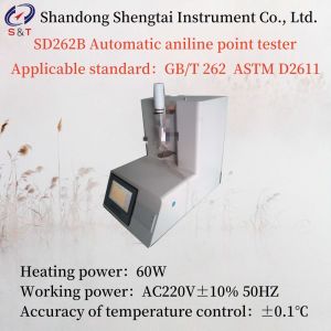 Heating Power 60w Diesel Engine Laboratory Automatic Aniline Point Tester