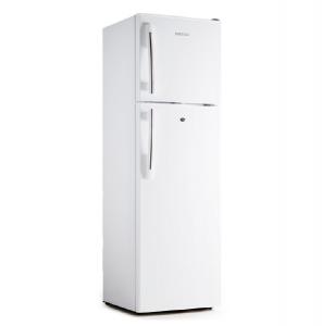 China Fast Cooling Low Power Low Noise Direct Cool Double Door Refrigerator , 275L Manual Defrost Freezer factory
