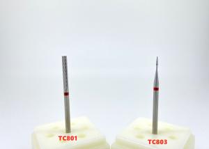China Fine Dental Diamond Burs Tungsten Carbide Plain Cut For Model Casting factory