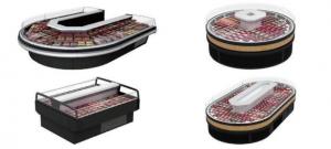 China Air Cooled Meat Display Refrigerator Commercial Meat Display Cases factory
