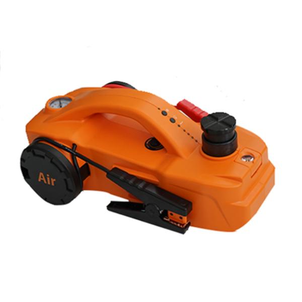 100W Electric Hydraulic Floor Jack With Inflating Pump 5T 15A Fuse