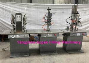 China Semiautomatic Aerosol Filling Machine For PU Foam, Aerosol  PU Foam Filling Machine. factory