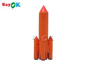 China Giant Inflatable 5m Event Promotional Inflatable Sports Games Blow Up Rocket Game on sale