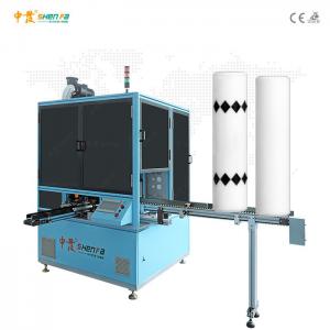 China Ceramic Round Tube Single Color Automatic Screen Printing Machine Led Curing on sale