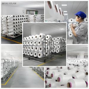 China Smooth Bright Recycled Polyester Filament Yarn Polyester Yarn Fdy factory