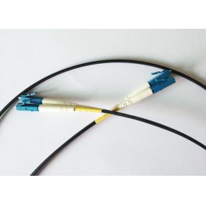 China Duplex Multimode FTTH Solution with 2core Drop Cable Patch Cord factory