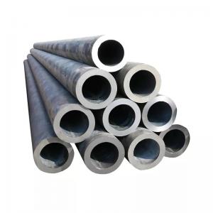 China 44inch Ms Carbon Steel Pipe Welded S450 S550 S400 10mm ERW CS Pipe Standard Length factory