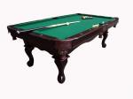 Brown Standard 96 Inches Billiards Game Table With Converson Table Tennis Top /