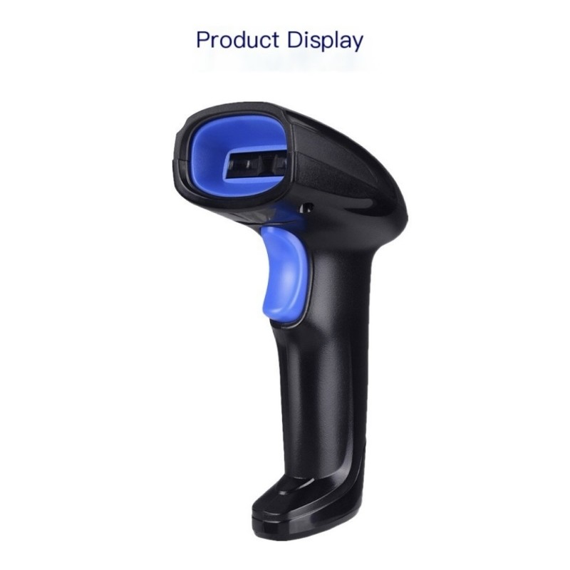 High Precision Handheld Barcode Scanner Wireless 2D 1D Barcode Scanner IP45 For Restaurants Supermarkets
