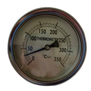 China Bimetal Strip 350C 2.5in 60mm Industrial Bimetal Thermometer 1/2 NPT on sale