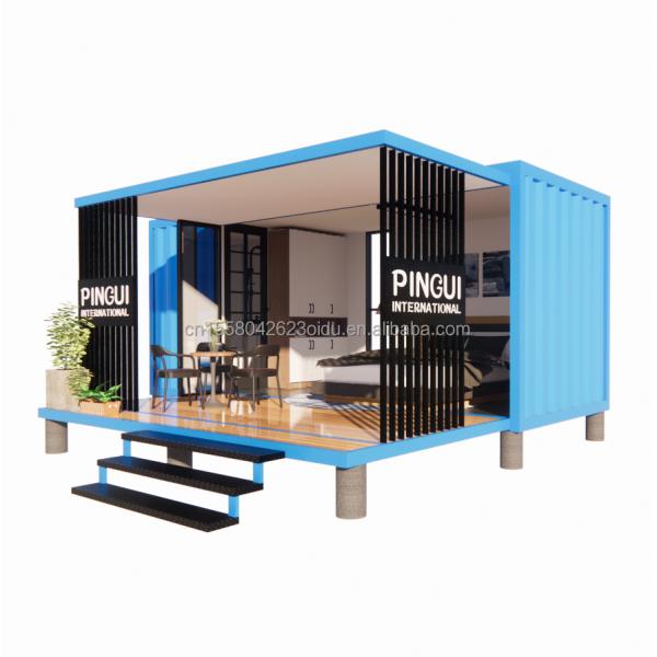Customized 20ft Single Room Expandable Container Room with Modern Design and Aluminum Alloy Windows