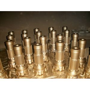 China Gold Color QL60 Drilling Rig Drill Bit Tungsten Carbide Button Anti Corrosion factory