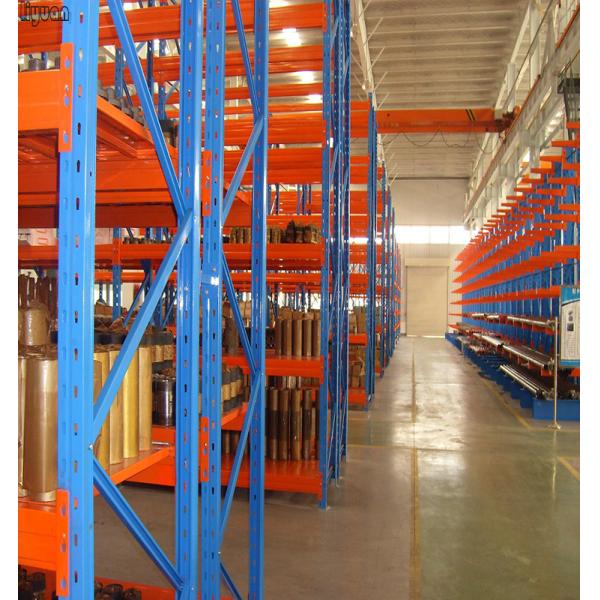 Powder Coated Long Span Racking System Garage Storage Shelving RAL System Color