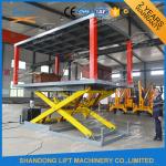 Hydraulic Personnel Lifts Automated Double Deck Car Parking System High Lifting