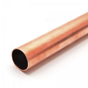 China 8mm Diameter Copper Pipe 32mm Straight Tube factory