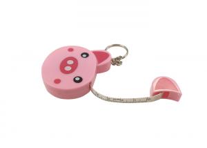 China Plastic Tailor Measuring Tape Sewing Cute Animal ABS Frame Digital Printing factory