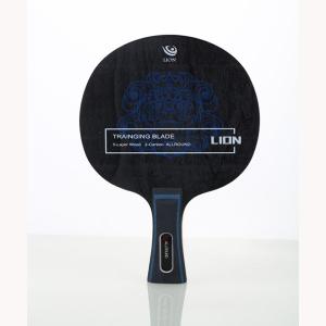 China 2 Layer Aromatic Carbon Lion Pattern professional table tennis paddles Good Elasticity factory