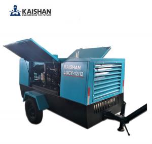 China Kaishan Portable Diesel Screw Type Air Compressor Energy Efficient factory