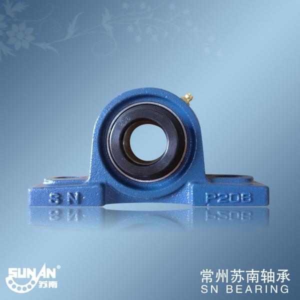 China Mounted Bearing Units / Cast Iron Pillow Block Bearing For Conveyer HCP206 UELP206 factory