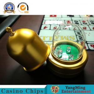 China VIP Hall Intelligent Automatic Dice Cup Set With Control Box Size Sic Bo on sale