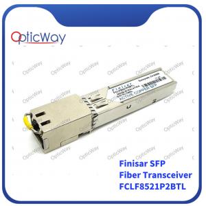 China Copper SFP Fiber Transceiver Finisar FCLF8521P2BTL 10/100/1000BASE-T factory