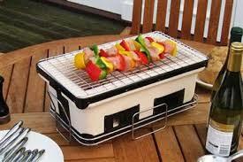 China ST25 BBQ home use Barbecue Set Japanese charcoal ceramic BBQ grill factory