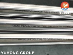 China ASTM A270 TP316L Stainless Steel Polished Sanitary Seamless Pipe factory