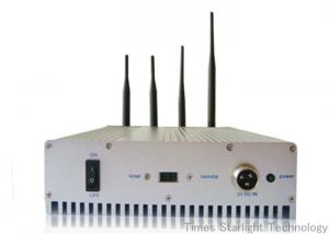China RF Radio 433MHz Cell Phone Signal Jammer , GSM / CDMA Mobile Jamming Device on sale