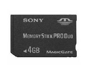 China Sony 4GB Memory Stick MS Pro Duo Memory Card for Sony PSP and Cybershot Camera factory