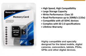 China China wholesale Low Price memory card sd card 1G 2G 4G 8G 16G 32G factory