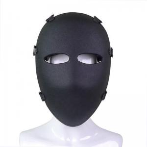 China NIJ IIIA Bulletproof Face Mask Full Face PE Aramid For Safety Protection factory