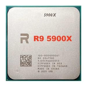 China Customized R9 5900X 3.7 GHz to 4.8GHz twelve-Core 24-Thread CPU Processor R9 32MB socket AM4 New TRAY R9 CPU processor factory