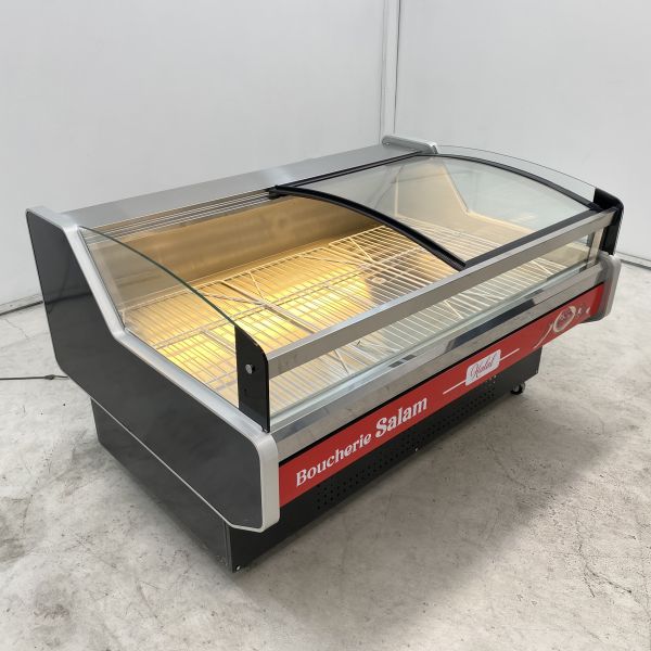 Customizable Meat Display Cooler Lighting Adjustable Meat Display Refrigerator