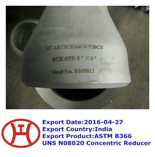 Alloy 20 threaded flange