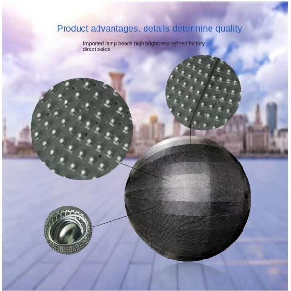Flexible LED Display Hd Indoor Ball Sphere LED Screen Full Color 64*32 Dots Resolution Constant Driving